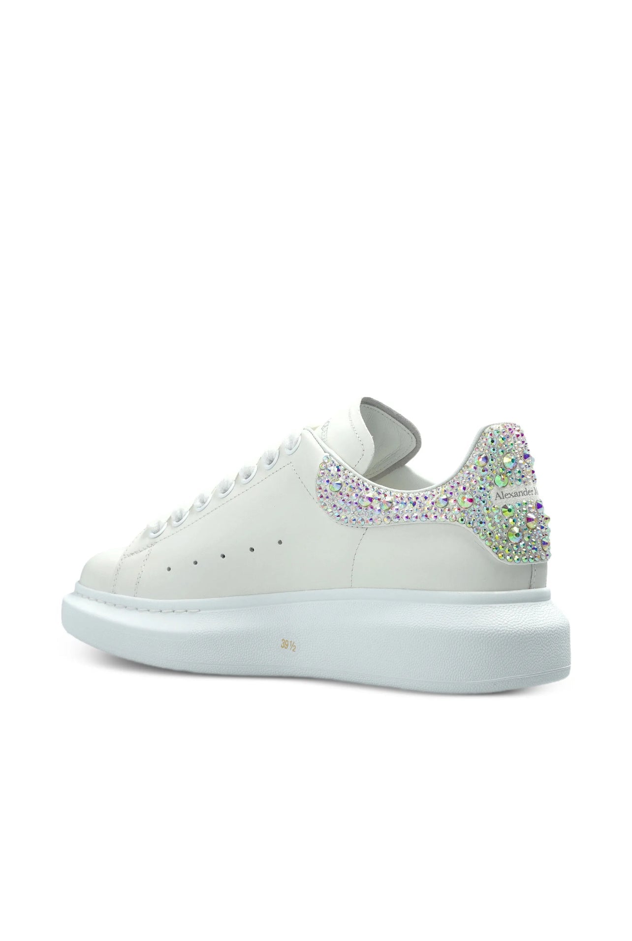 ALEXANDER MCQUEEN CON STRASS ARGENTO