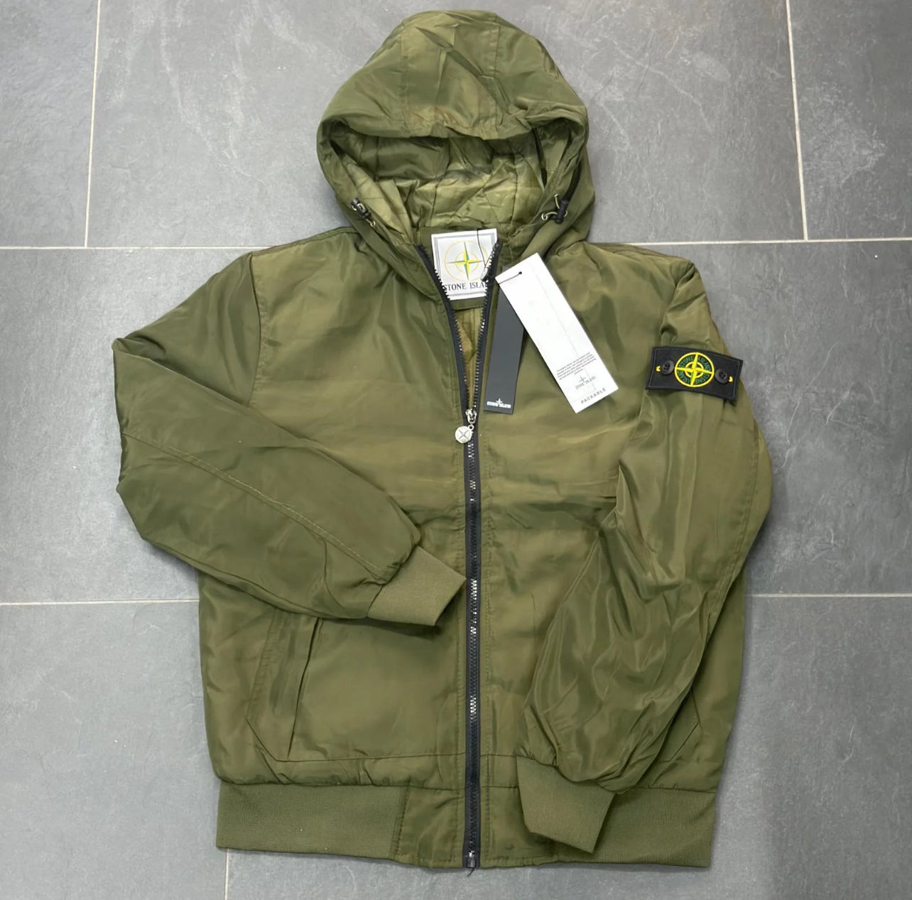 GIUBBINO STONE ISLAND UOMO PRIMAVERA/ESTATE VERDE