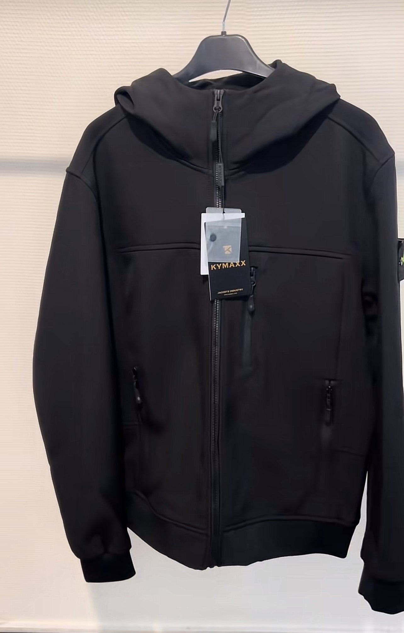 GIUBBINO STONE ISLAND UOMO PRIMAVERA/ESTATE NERO ZIP