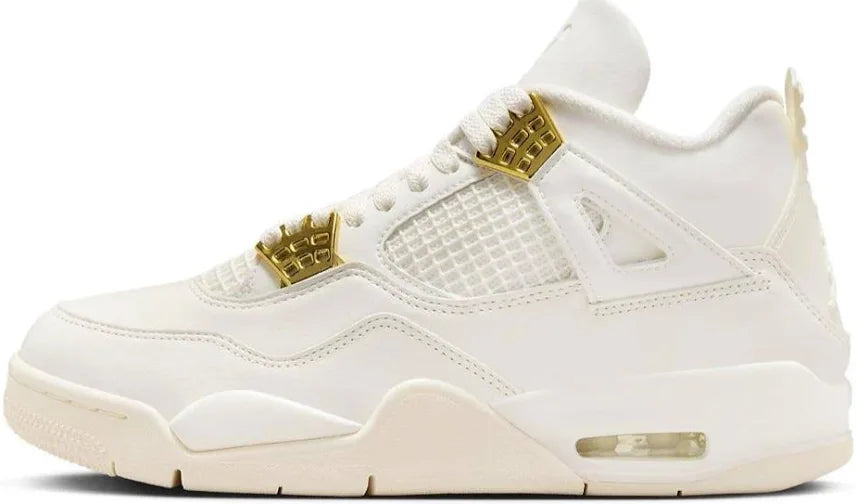 Air Jordan 4 Mettalic Gold