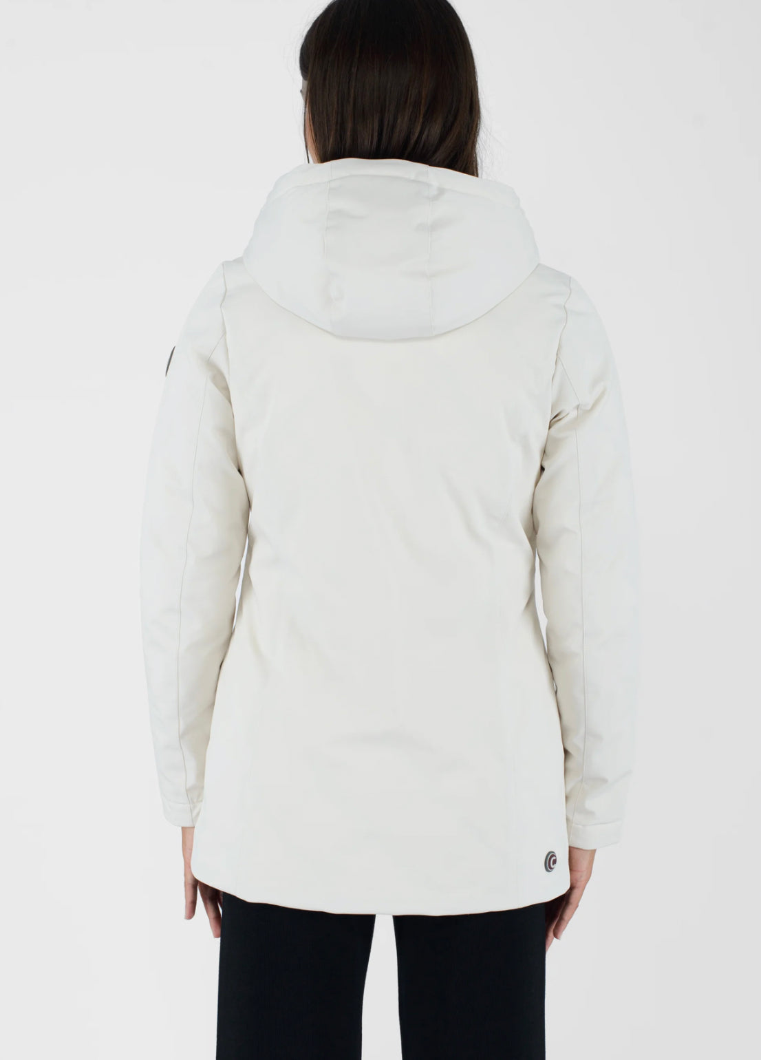 COLMAR DONNA BIANCO IMPERMEABILE CON CAPPUCCIO (100gr)