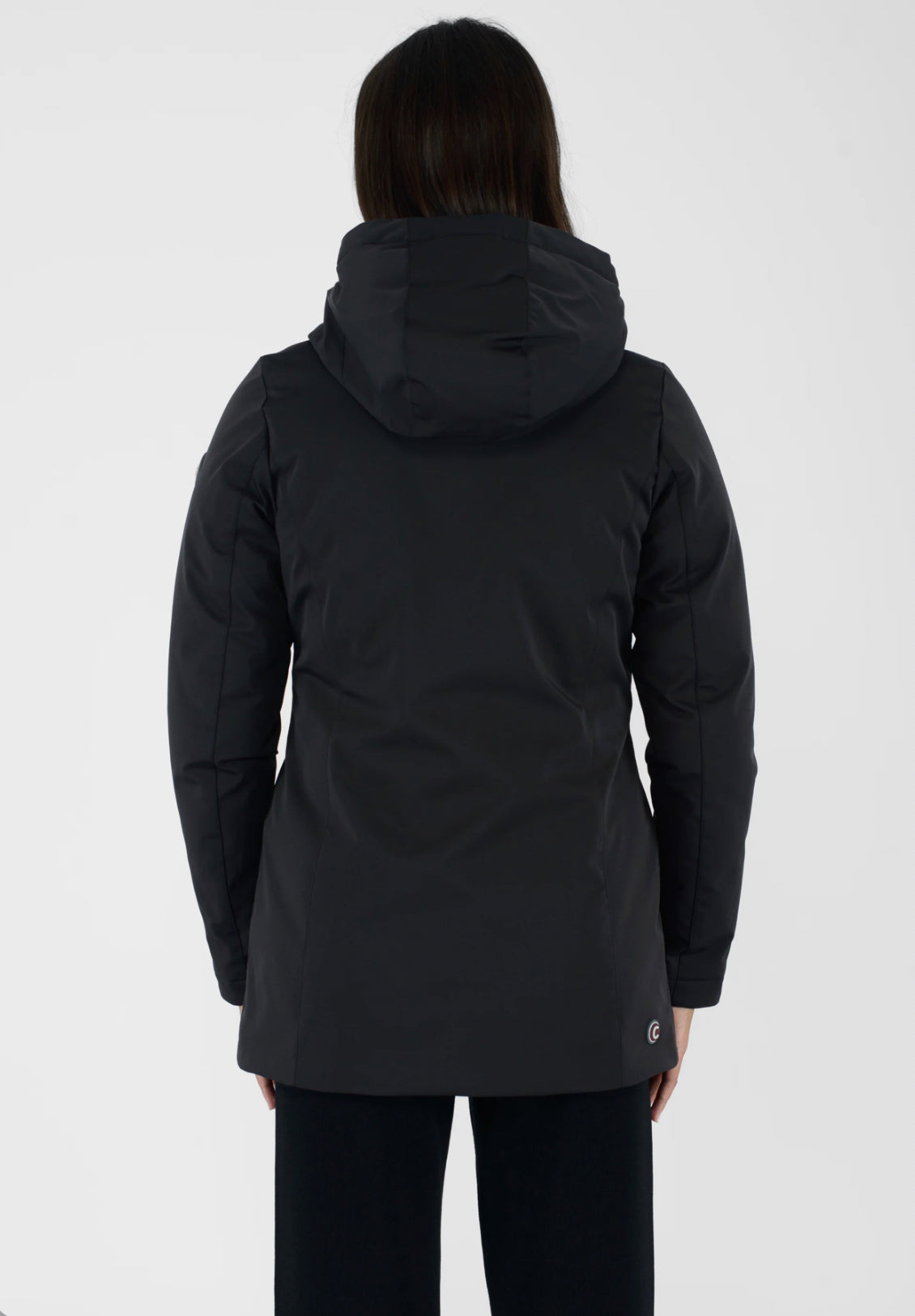 COLMAR DONNA NERO IMPERMEABILE CON CAPPUCCIO (100gr)
