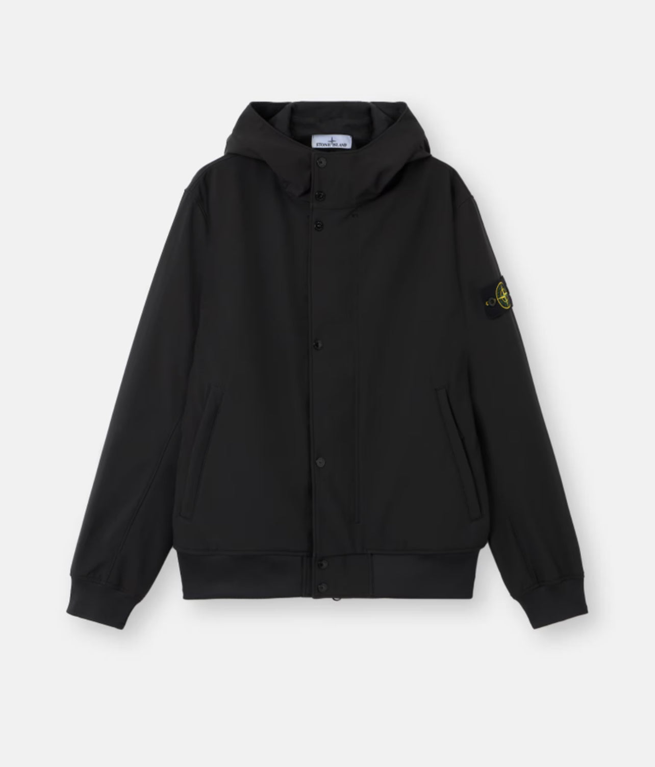 GIUBBINO STONE ISLAND UOMO IMPERMEABILE NERO