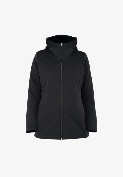 COLMAR DONNA NERO  IMPERMEABILE CON CAPPUCCIO (100gr)