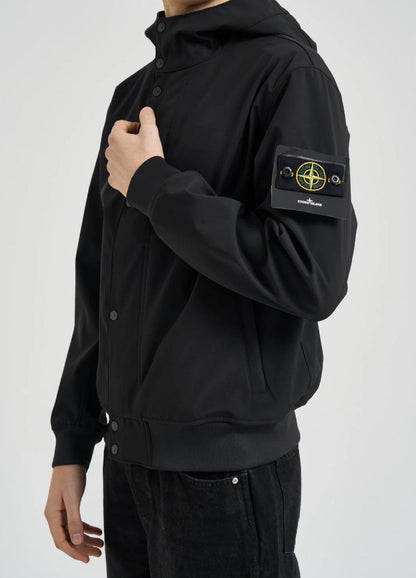 GIUBBINO STONE ISLAND UOMO PRIMAVERA/ESTATE NERO