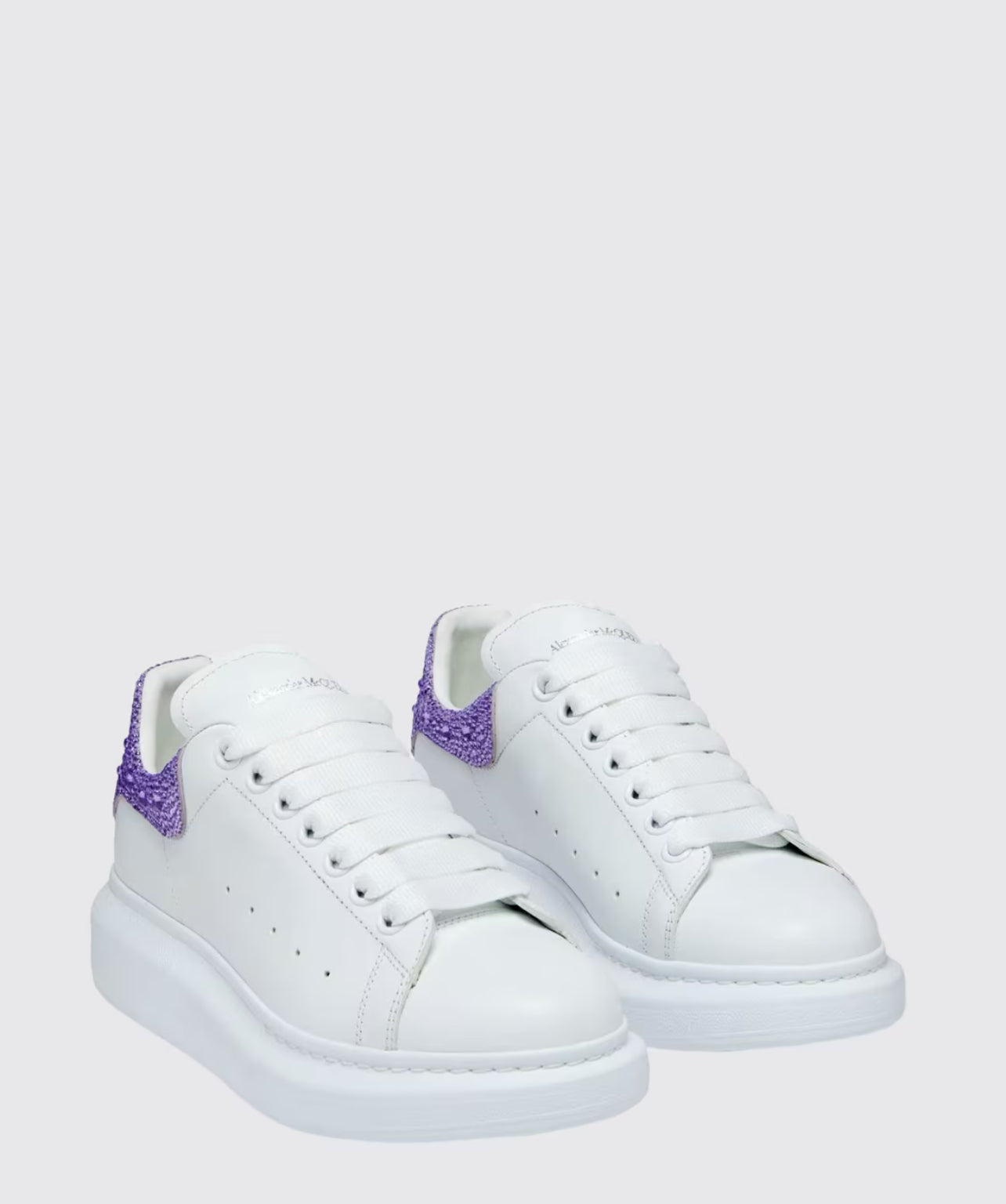 ALEXANDER MCQUEEN CON STRASS VIOLA