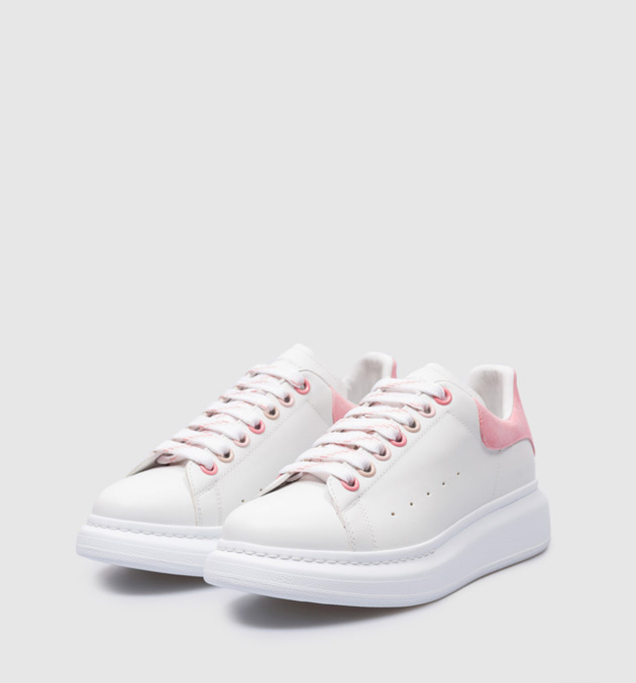 ALEXANDER MCQUEEN BIANCHE CON ROSA