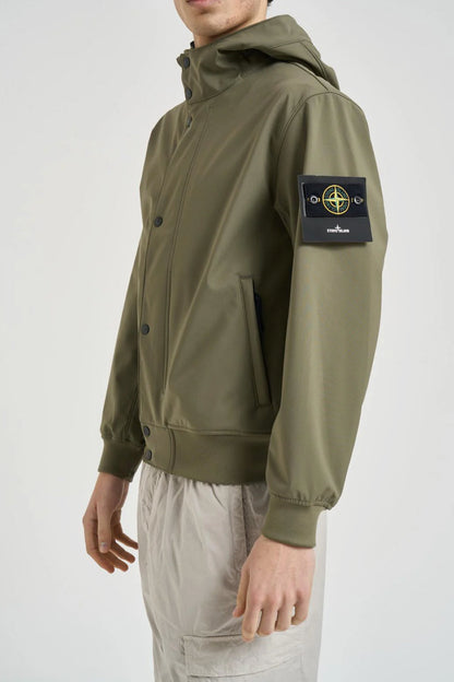 GIUBBINO STONE ISLAND UOMO PRIMAVERA/ESTATE VERDE