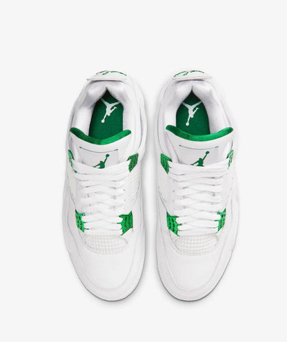 Air Jordan 4 Mettalic Green
