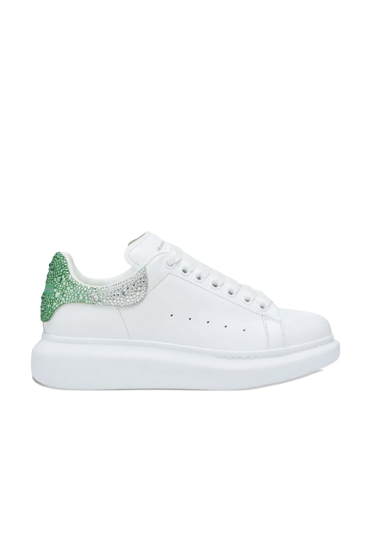 ALEXANDER MCQUEEN CON STRASS VERDE/GRIGIO