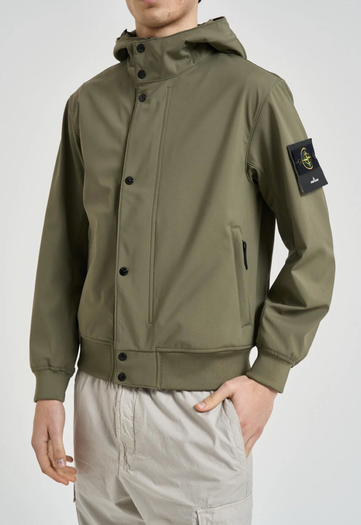 GIUBBINO STONE ISLAND UOMO PRIMAVERA/ESTATE VERDE