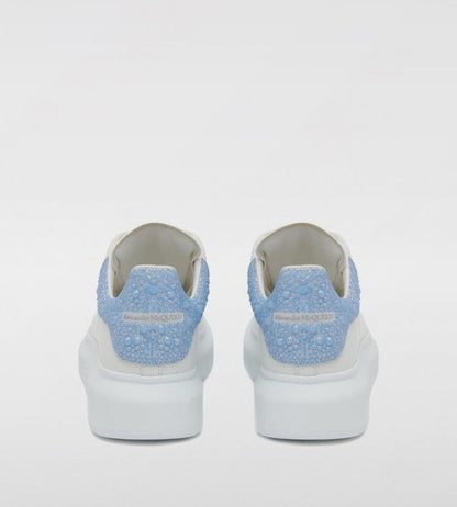 ALEXANDER MCQUEEN CON STRASS CELESTE