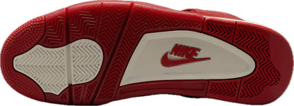 Scarpe da ginnastica rosse collezione air jordan 4