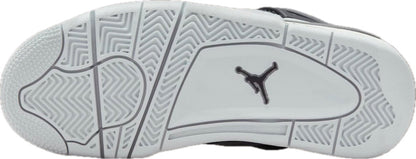 Scarpe da ginnastica bianche e nere collezione air jordan 4