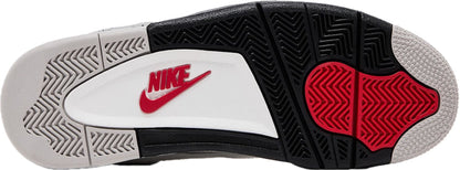 Scarpe da ginnastica bianche e grigie collezione Air Jordan 4