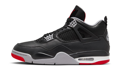 Scarpe da ginnastica nere e rosse collezione Jordan 4