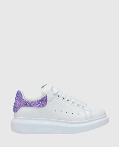 ALEXANDER MCQUEEN CON STRASS VIOLA