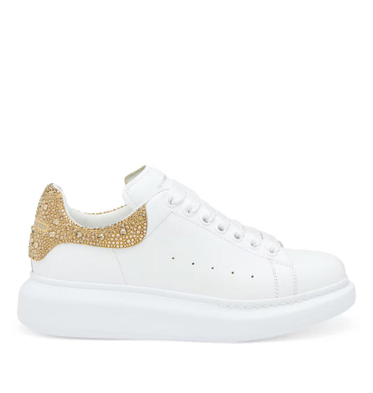 ALEXANDER MCQUEEN CON STRASS ORO