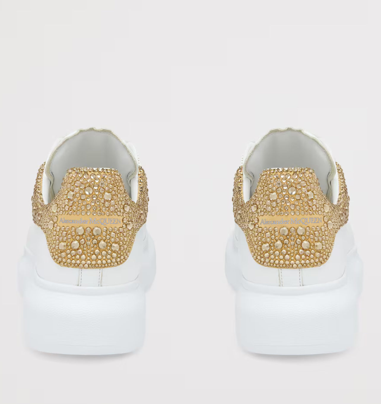 ALEXANDER MCQUEEN CON STRASS ORO