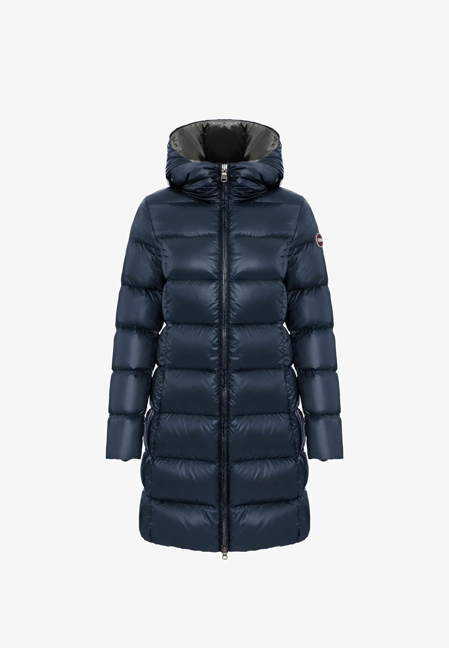 COLMAR DONNA BLU LUNGO CON CAPPUCCIO