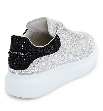 ALEXANDER MCQUEEN CON STRASS GRIGIO RETRO NERO