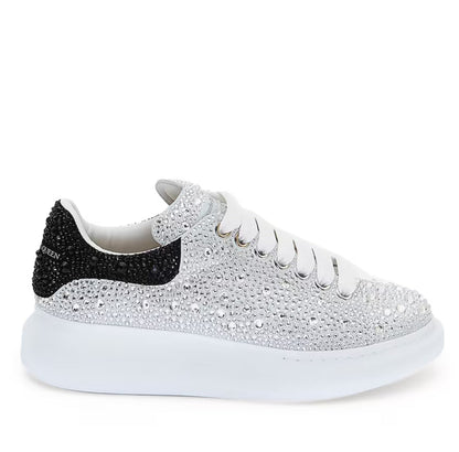 ALEXANDER MCQUEEN CON STRASS GRIGIO RETRO NERO