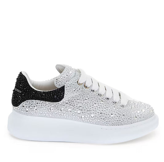 ALEXANDER MCQUEEN CON STRASS GRIGIO RETRO NERO
