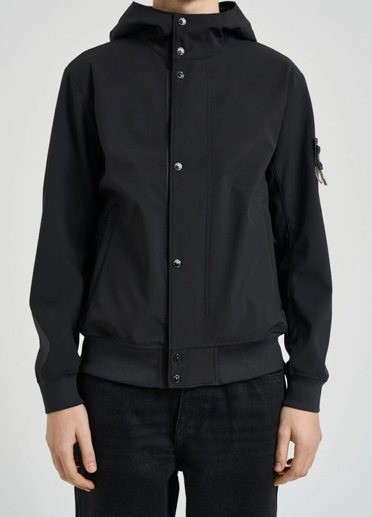 GIUBBINO STONE ISLAND UOMO PRIMAVERA/ESTATE NERO