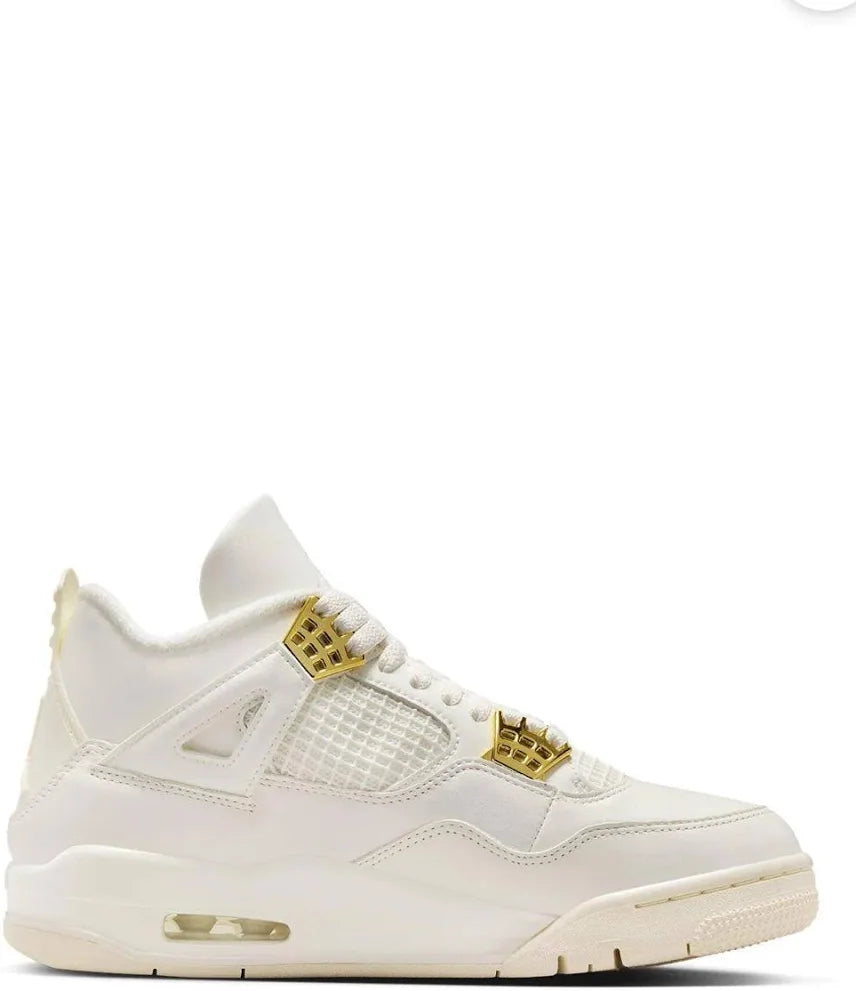 Air Jordan 4 Mettalic Gold