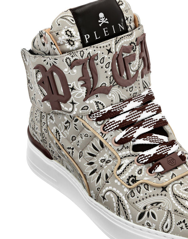 Hi-Top Sneakers Paisley