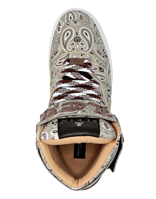 Hi-Top Sneakers Paisley
