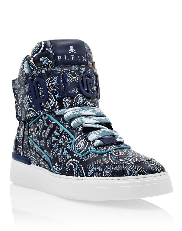 Hi-Top Sneakers Paisley