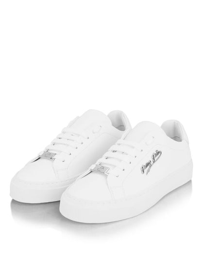 Nappa Leather Lo-Top Sneakers Signature DONNA