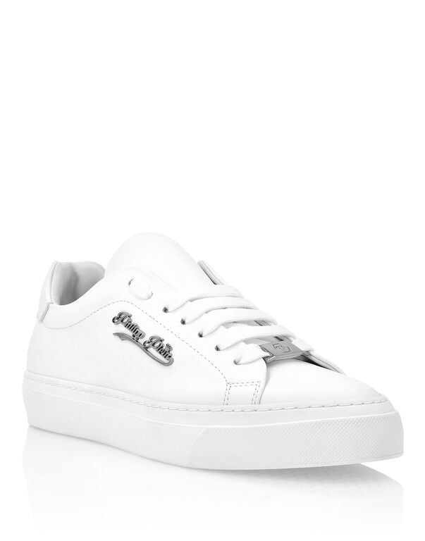 Nappa Leather Lo-Top Sneakers Signature DONNA