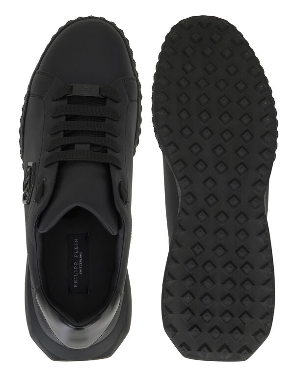 Nappa Leather Low-Top Sneakers Hexagon DONNA