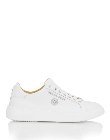 Leather Lo-Top Sneakers Hexagon DONNA