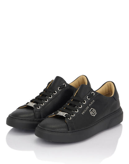 Leather Lo-Top Sneakers Hexagon DONNA