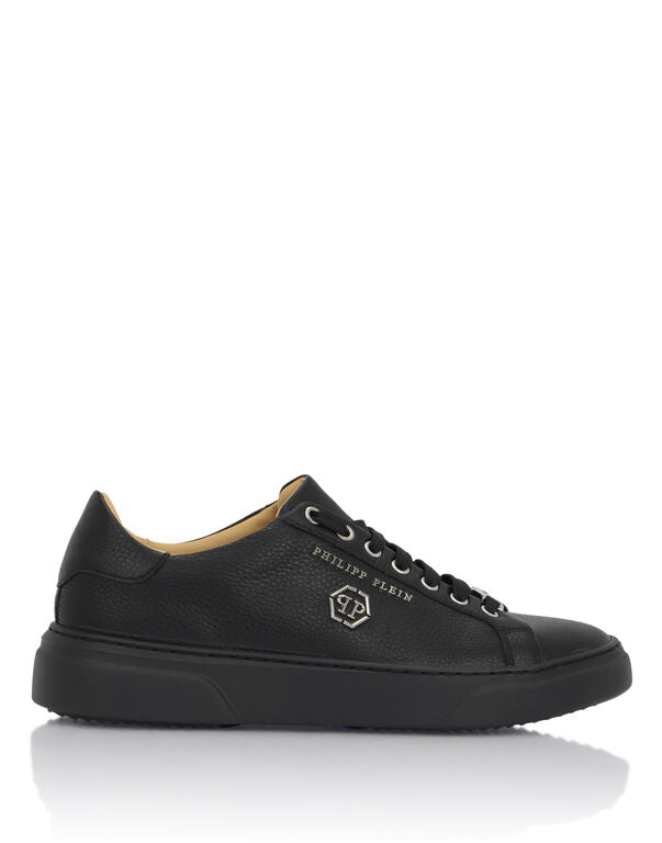 Leather Lo-Top Sneakers Hexagon DONNA