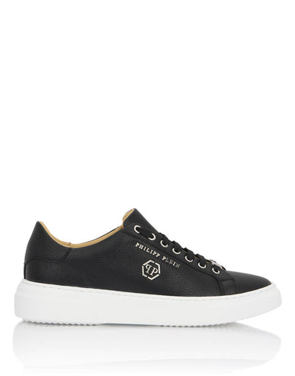 Leather Lo-Top Sneakers Hexagon DONNA