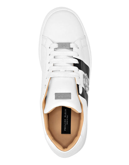 Leather Lo-Top Sneakers Hexagon