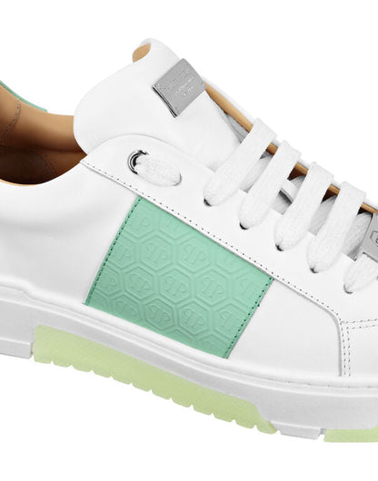 Leather Lo-Top Sneakers Monogram