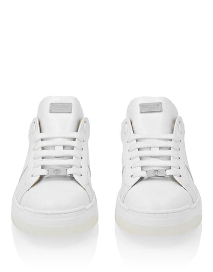 Leather Lo-Top Sneakers Monogram
