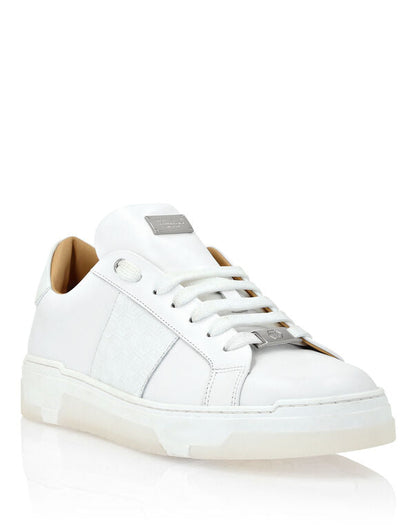 Leather Lo-Top Sneakers Monogram