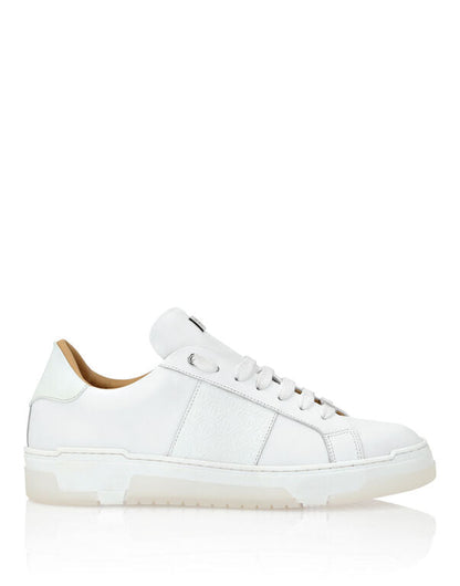 Leather Lo-Top Sneakers Monogram