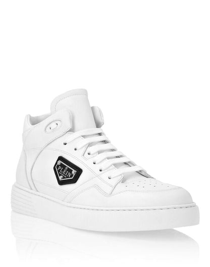 Nappa Leather Mid Top Sneakers DONNA