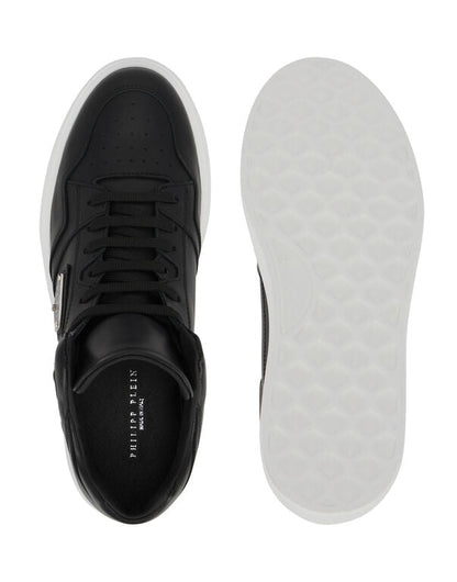 Nappa Leather Mid Top Sneakers DONNA