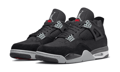 Air Jordan 4 Black Canvas